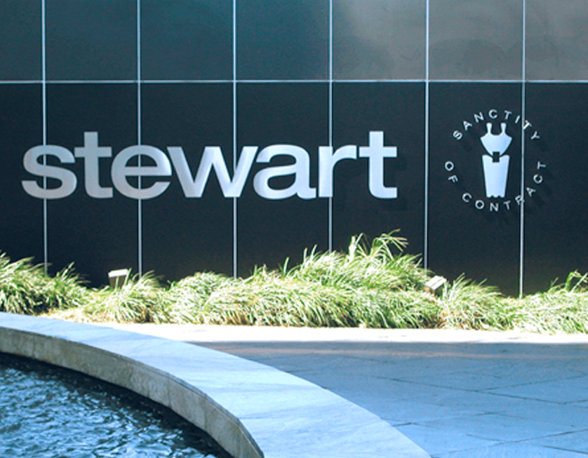 Stewart office signage
