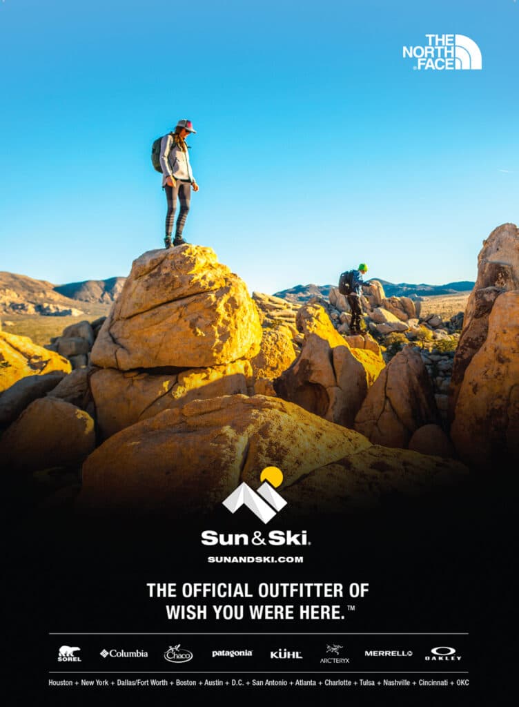 Southwest Airlines ad — The North Face