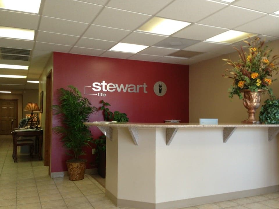 Stewart office signage