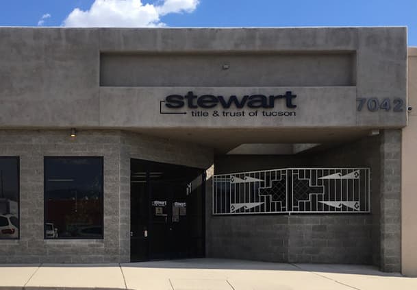 Stewart office signage